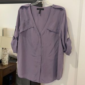 BCBG silk blouse size M